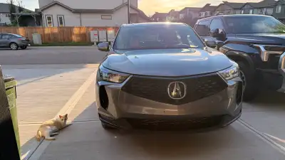 Pristine Acura RDX from original owner with very low kilometres. This SUV has a grey exterior and a...