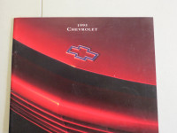 1995 CHEVROLET DEALER SALES BROCHURE