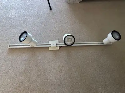 TRACK  LIGHTING  FIXTURE     3BULB  4 FEET, View more