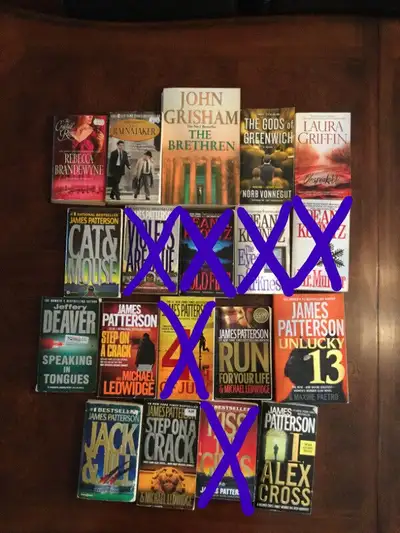 Books / Novels, Paperback $4 each (Lot C), View more