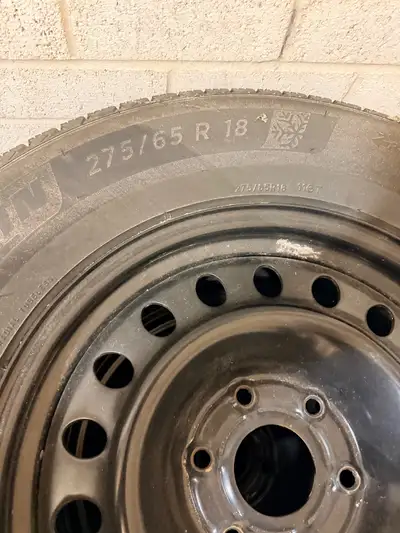 Mint condition used for half a season last year sold vechile and done need fits SuV/Truck 275/65 R 1...