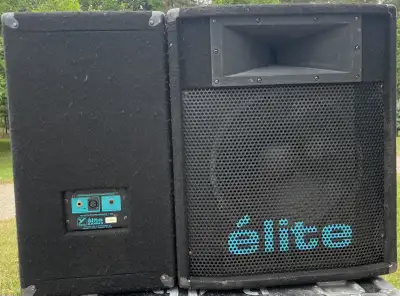 pair Yorkville Elite EX401 Speakers 400 w 4 ohm good condition, View more