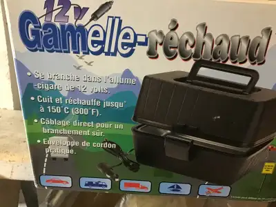 Gamelle réchaud 12 volt., View more
