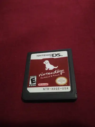 Nintendogs dachshund & friends cartridge only, tested and working