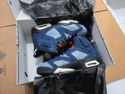 Air Jordan 6 Retro Washed Denim, US Size 9,, View more