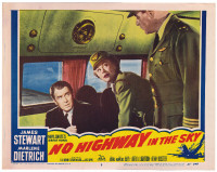 Rare 1951 No Highway in the Sky James Stewart USA Lobby card #3
