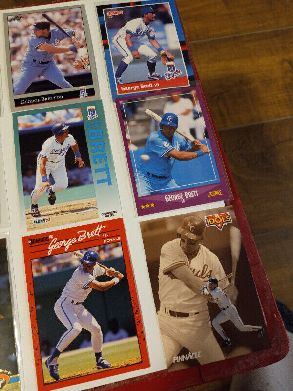 Vintage Baseball Cards George Brett HOF Royals Lot of 24 NM in Arts & Collectibles in Trenton - Image 3