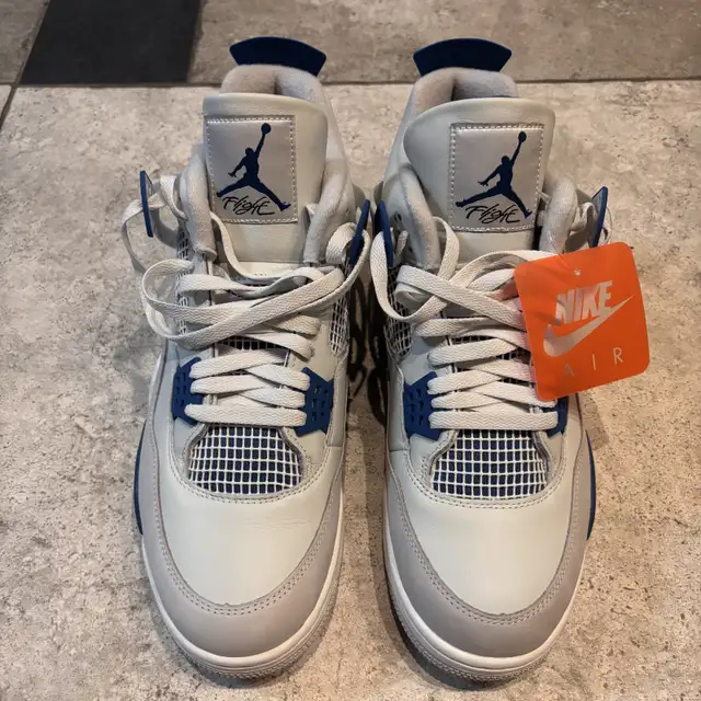 Nike Air Jordan Retro 4 Military Blue Mens Size 13 Brand New in Men's Shoes in City of Montréal - Image 4