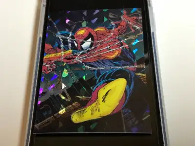 1992-SPIDER-MAN The McFarlane Era PRISM CHASE CARD P-4 IMPACT NM/MT. Hello buyer, If you see this an...