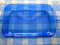 Vintage Pyrex Cobalt Blue Casserole Dish