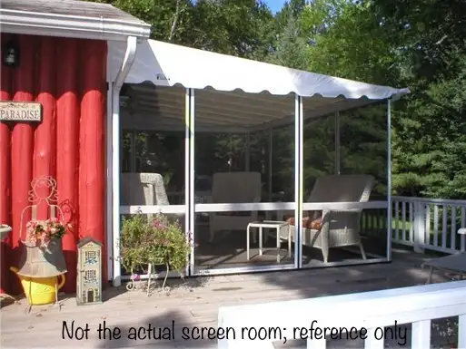 PATIO SCREEN ROOM ($7,000+ NEW COST) in Windows, Doors & Trim in Moncton - Image 2
