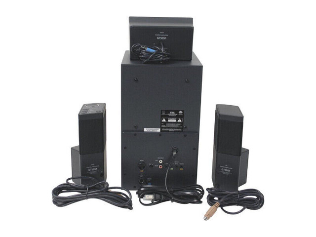 Altec Lansing GT-5051 Speaker 80 Watts RMS 5.1 Speaker in Stereo Systems & Home Theatre in Ottawa - Image 2