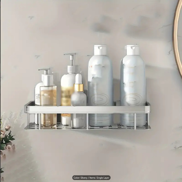 Silvery Temu Shower Caddy - Hilarious Finish/QC in Bathwares in City of Toronto