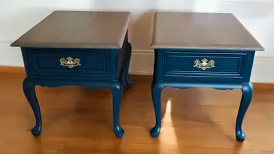 Refinished Vintage featuring Canadian Made, Gibbard Side Tables, View more