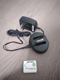 Sony camera battery NP-BG1 and charger