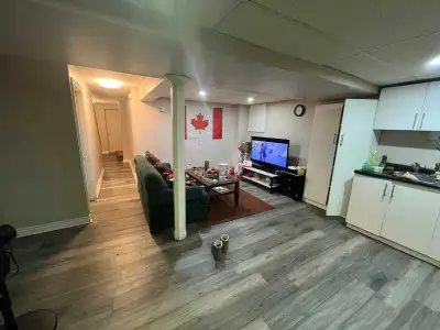 2 bdr basement apt available immediately near Bramalea and Queen st Close to all amenities Separate...