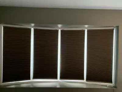 ALMOST NEW!LEVELOR ROOM DARKENING BLINDS/SHADES-$25/$49!SAVE $$$, View more