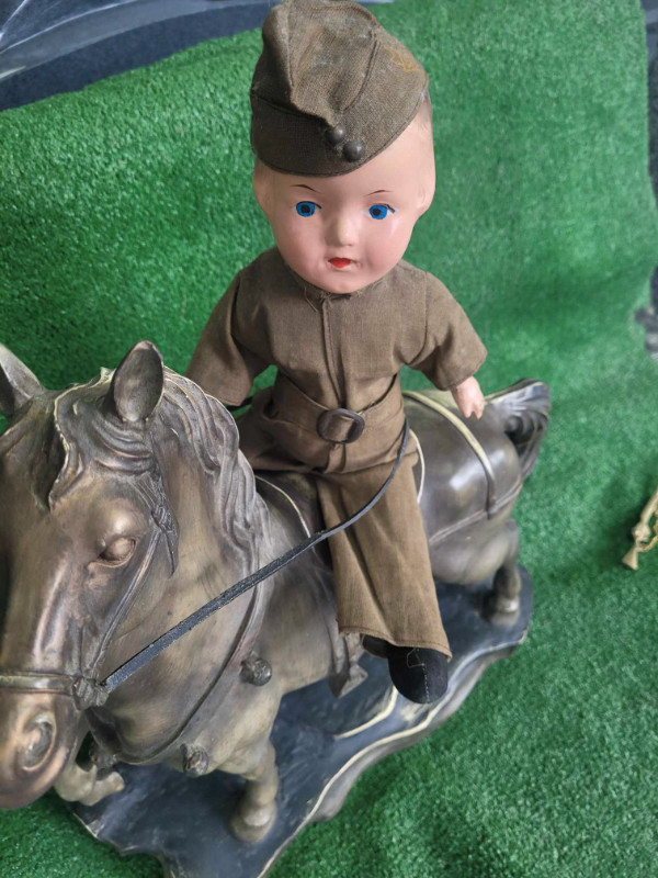 ANTIQUE SOLDIER DOLL 1940 in Arts & Collectibles in Saint John - Image 2
