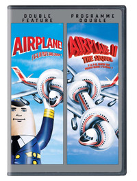 Airplane 1 & 2 The Sequel-2 dvd set-Excellent condition