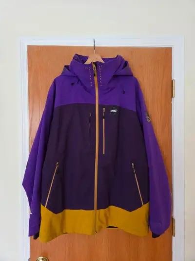 Ski/snowboard waterproof breathable PICTURE jacket men's size L, View more