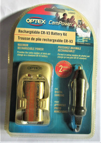 New! Optex Campower Rechargeable CR-V3 Battery Kit