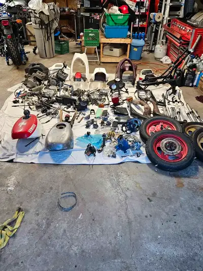 YSR 80 project sell off to many projects and need parts for another so some have to go,no title ,fra...