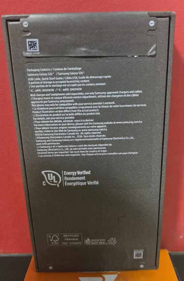 NEW - SAMSUNG S26 - 256GB  in Cell Phones in Ottawa - Image 3