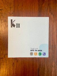 KIII Wi-Fi Media Streaming TV, KODI Box
