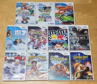 WII Games For Sale, View more