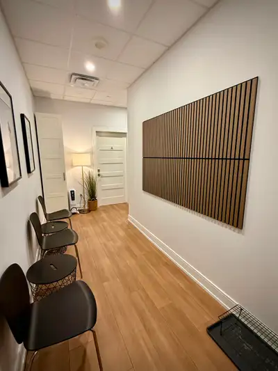 Join a community of psychotherapists with a half or full day office rental. 2nd floor office at 15 W...