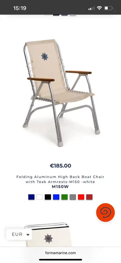 Chaise marines Forma Marine, View more