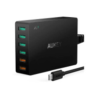 Aukey 6-Port USB Fast Charger Station / Quick Charge 3.0 (60W)