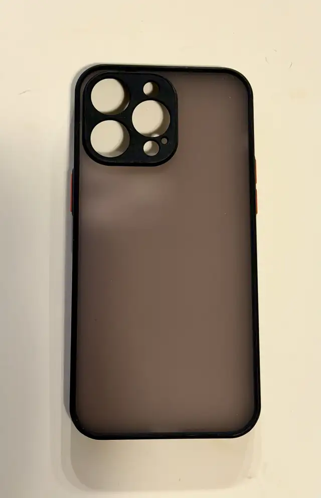 iPhone 15 pro max case black mat in Cell Phone Accessories in Mississauga / Peel Region - Image 3