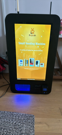 New touch screen vending machine 