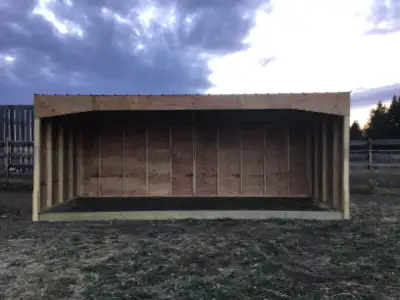 Shelters start at $895 All Plywood is premium 3/8 fir exterior grade (No spruce plywood) Roof is bui...