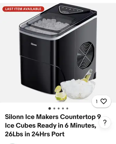 SILONN ICE MAKER, View more