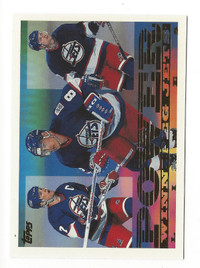1995-96 Topps Hockey Power Lines #2PL Winnipeg Jets