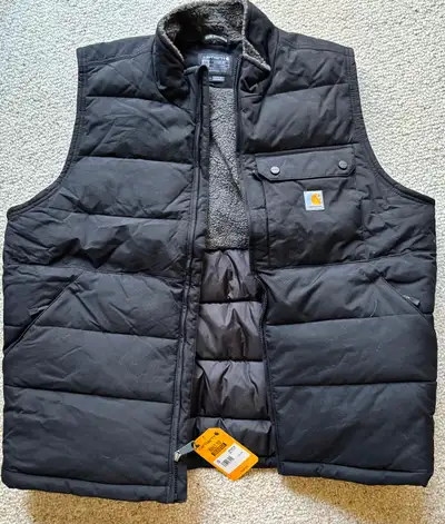 Carhartt 2xl loose fit men’s black vest, View more