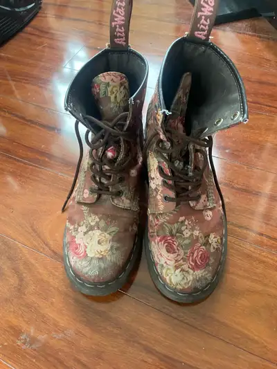 Dr. Martens Floral Boots, View more