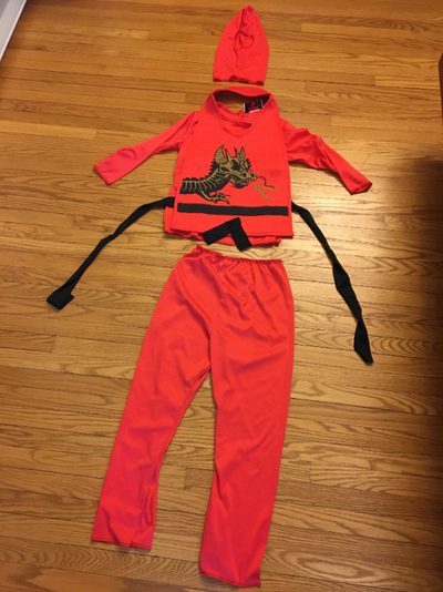 Kids Ninja Halloween Costume - Age 4-6ish, View more