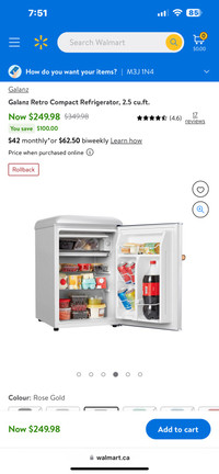 Brand new mani fridge