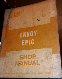 1965 Envoy Epic GM Shop Manual