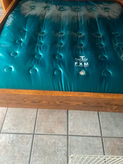Free Solid Oak waterbed, View more