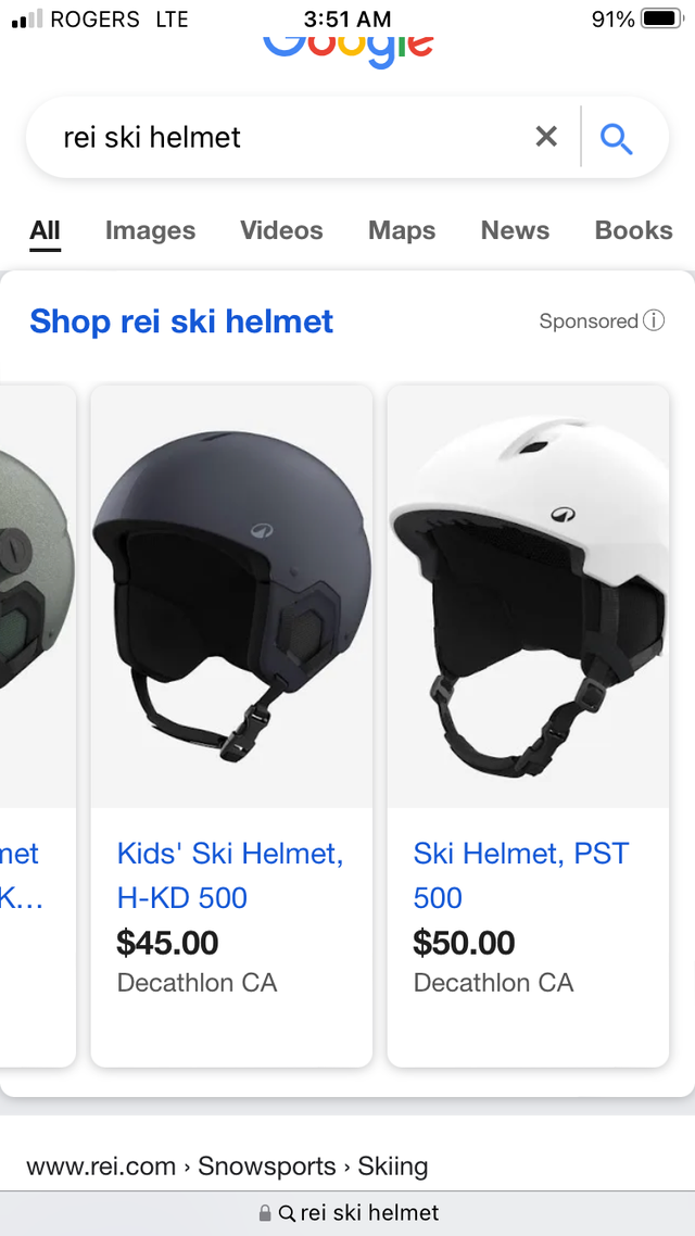 Black coloured RED brand ski snowboard safety helmet in Snowboard in Vancouver - Image 6