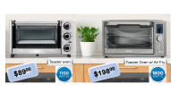 Danby Countertop Toaster Ovens with Optional Air Fry Technology