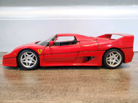 1:18 Diecast Burago 1995 Ferrari F50 Hard-Top Made in Italy NB