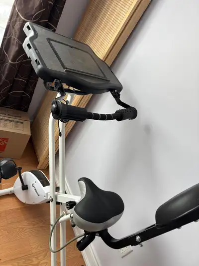 Exercise Bike with a Desk, View more