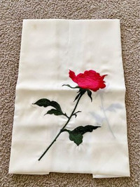 Chinese silk scarf, unused