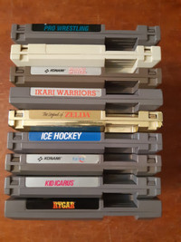 The legend of Zelda Nintendo NES lot de 8 cassettes différentes 