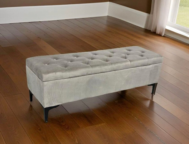 Brand New Velvet Storage Bench in Other in Oshawa / Durham Region